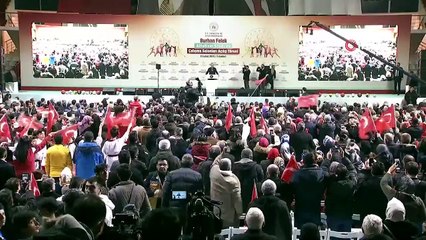 Cumhurbaşkanı Erdoğan: 'Haftanın 7 günü ve günün 24 saati hizmet verecektir'