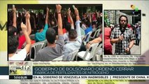 Brasil: trabajadores petroleros mantienen huelga contra despidos