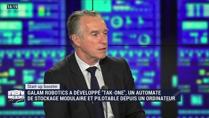 Start-up booster : Galam Robotics a développé "Tak-one", un automate de stockage modulaire et pilotable depuis un ordinateur - 08/02