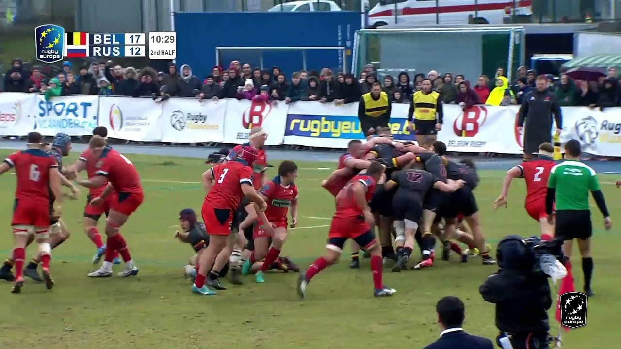 Highlights Belgium Russia Rugby Europe Championship 2020 Video Dailymotion