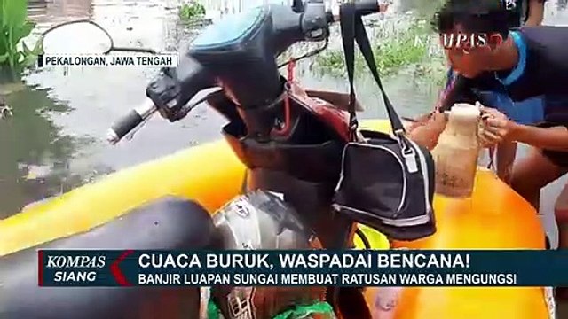 Banjir Daerah: Sungai Meduri dan Bremi Meluap di Pekalongan, Tanggul Jebol di Karawang
