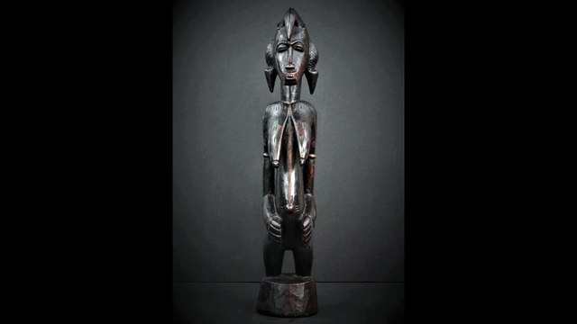 Statue Féminine Senoufo, Côte d'Ivoire