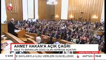 Halk TV'den Ahmet Hakan'a açık yanıt