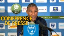 Conférence de presse Chamois Niortais - US Orléans (2-0) : Franck PASSI (CNFC) - Didier OLLE-NICOLLE (USO) - 2019/2020