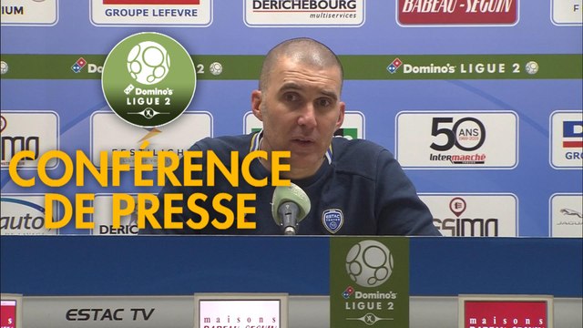 Conférence de presse ESTAC Troyes - Châteauroux (2-0) : Laurent BATLLES (ESTAC) - Nicolas USAI (LBC) - 2019/2020