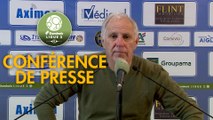 Conférence de presse FC Chambly - Paris FC (1-2) : Bruno LUZI (FCCO) - René GIRARD (PFC) - 2019/2020