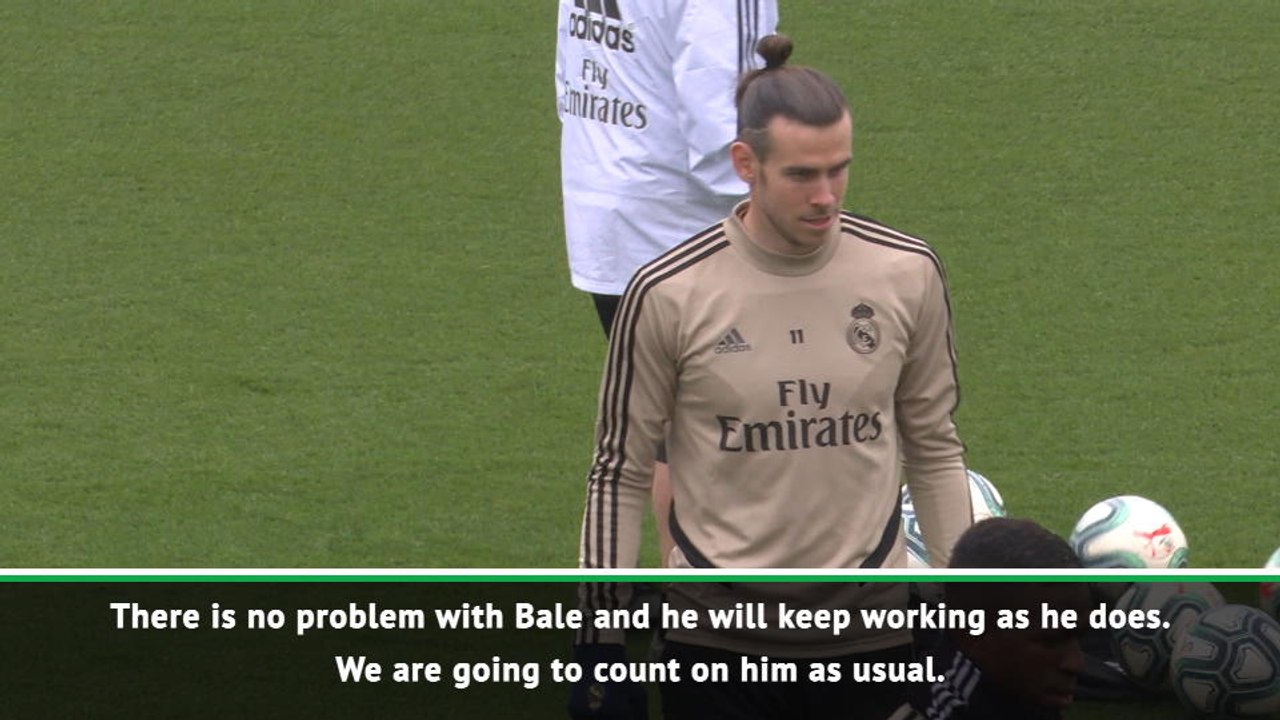 No problem with Bale, Real Madrid count on him - Zidane
