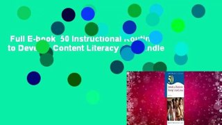 Full E-book  50 Instructional Routines to Develop Content Literacy  For Kindle