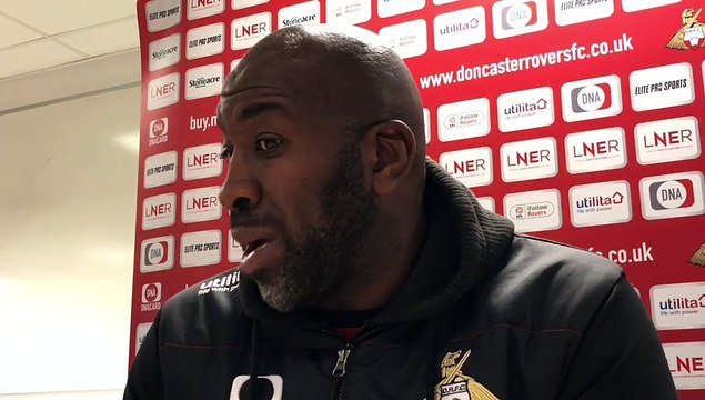 Darren Moore on Doncaster Rovers' draw with Rochdale