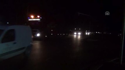 Suriye sınırına askeri sevkiyat sürüyor