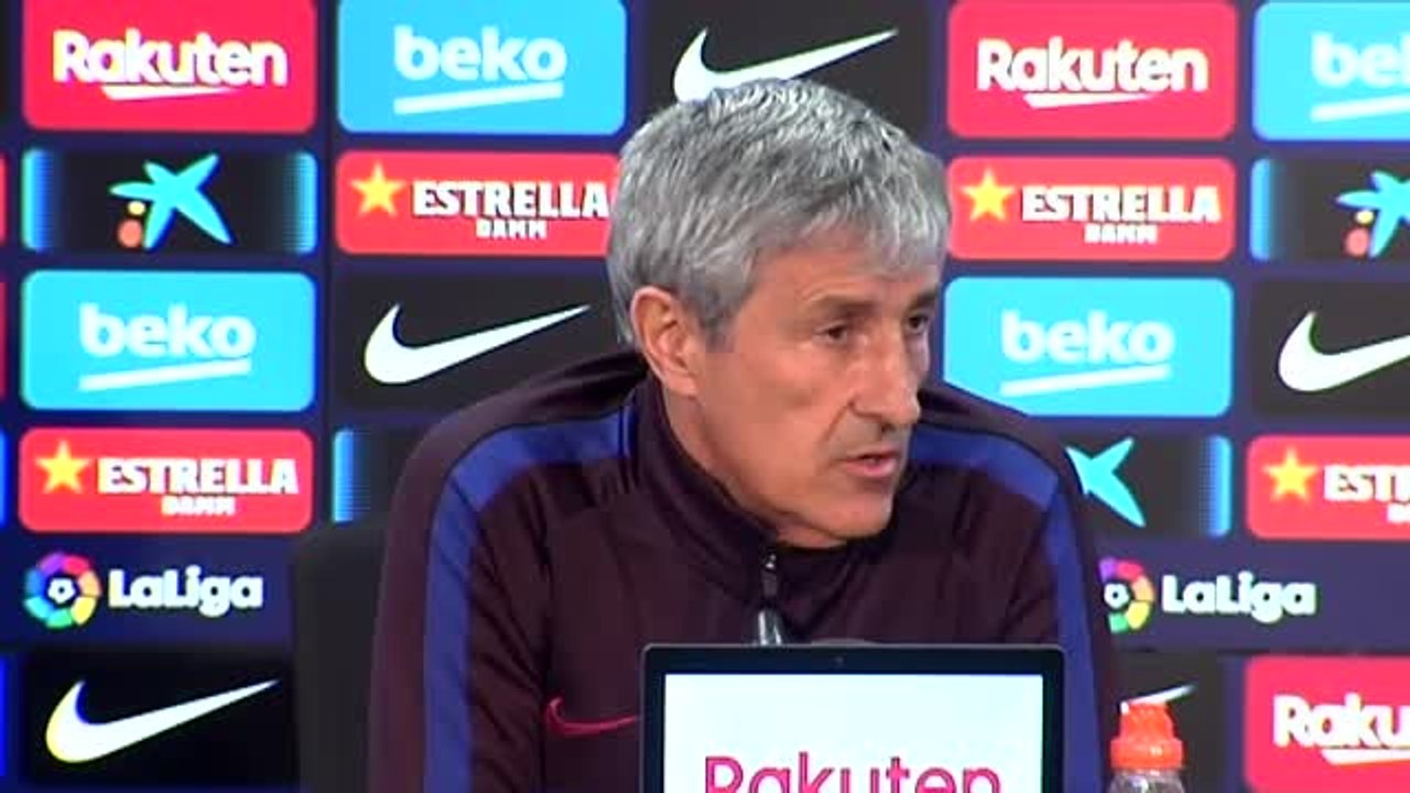 Setién: "Es obvio que necesitamos que venga alguien"