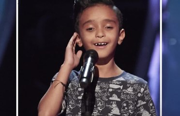 استمعوا للطفل اليمني الذي هز مسرح ذا فويس كيدز بأدائه