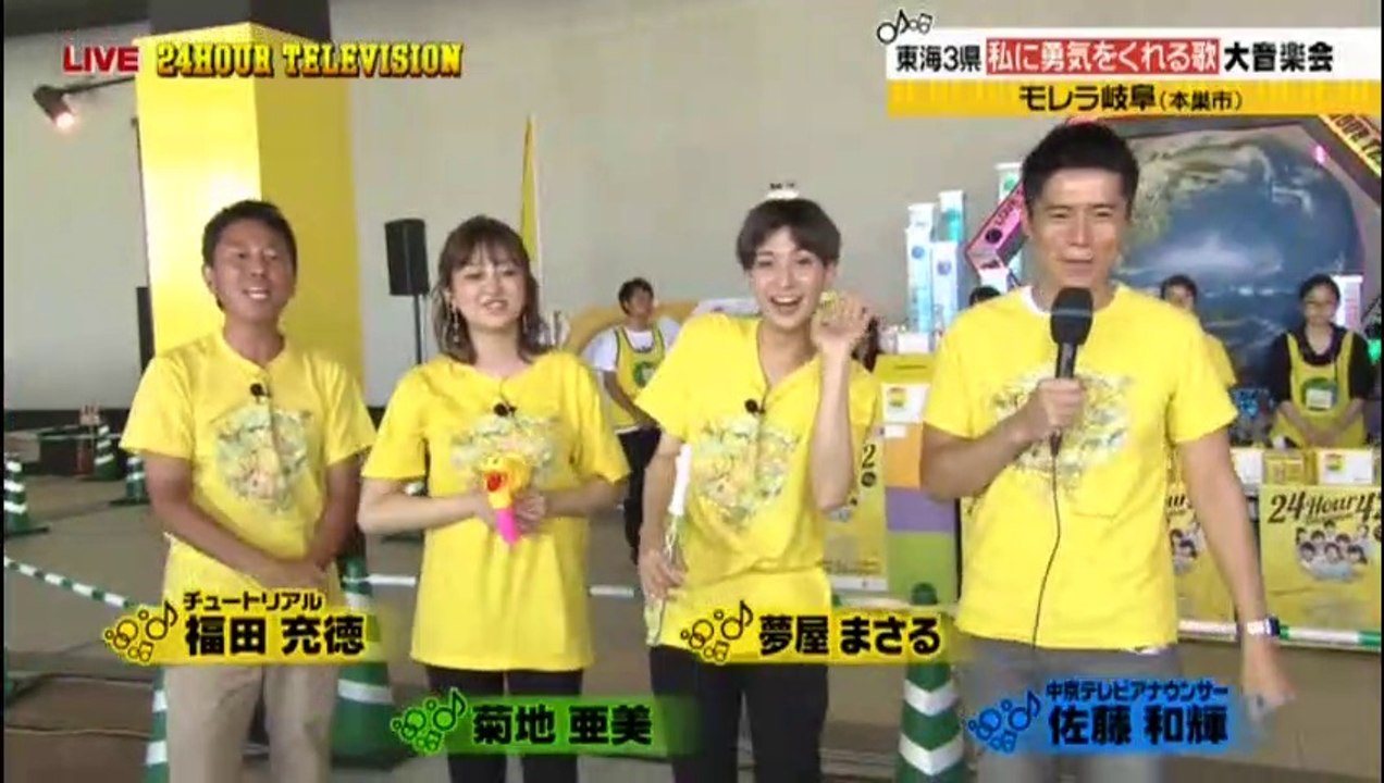 中京テレビ 24時間テレビ 2019.8.25 part 3/3