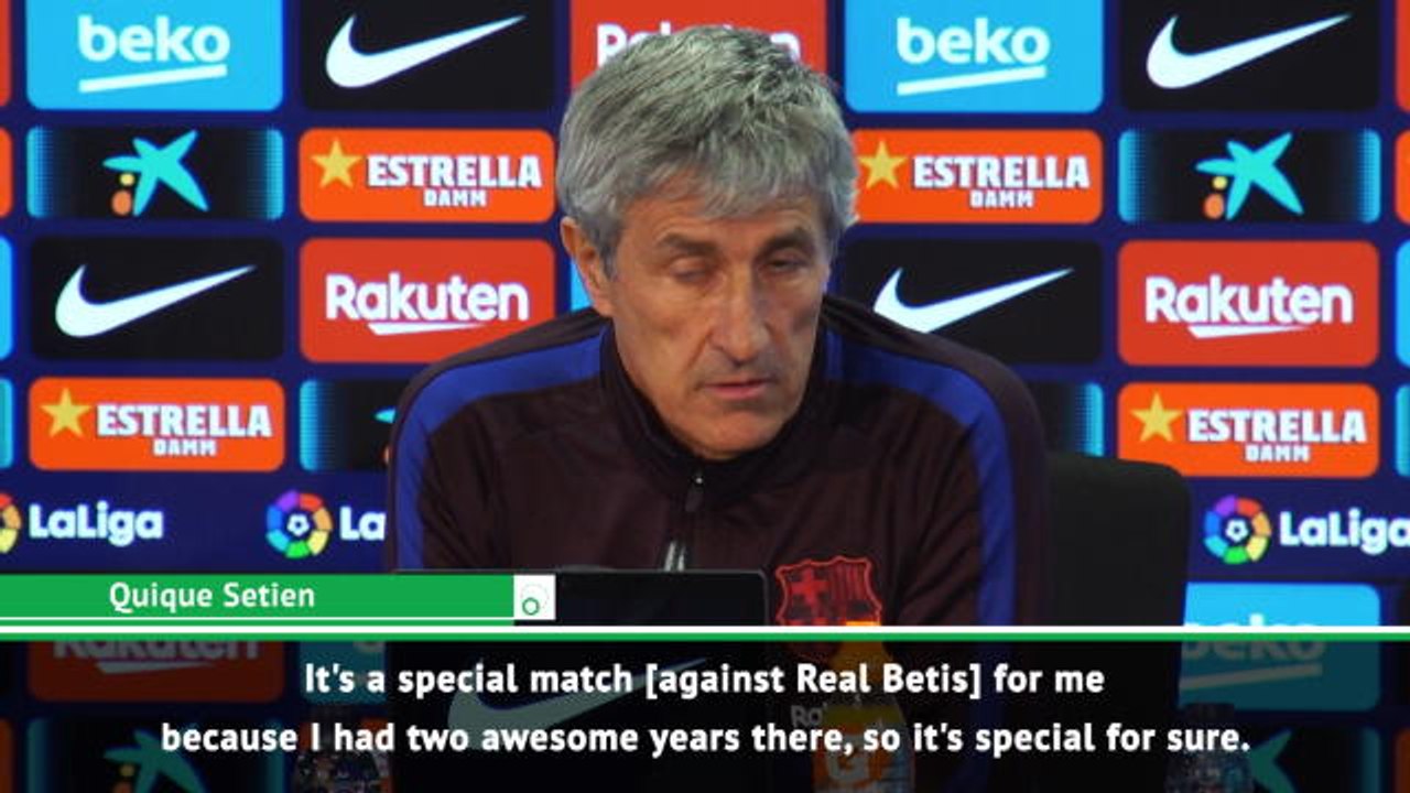 Setien eager to face former side Betis