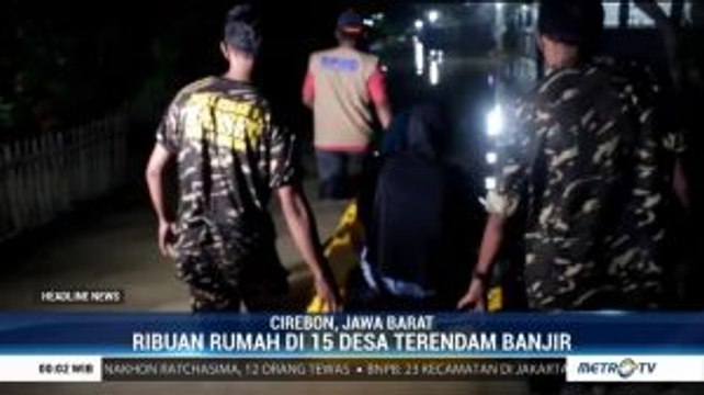 Ribuan Rumah di Kabupaten Cirebon Masih Terendam Banjir