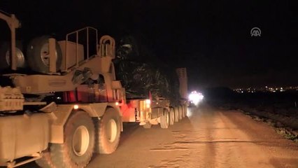 Suriye sınırına askeri sevkiyat devam ediyor (2)