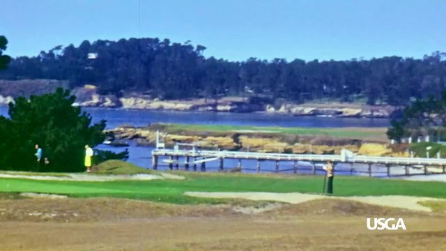The First Color Footage of Pebble Beach Golf Links!