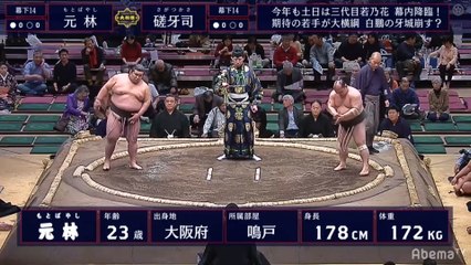 Motobayashi vs Sagatsukasa - Hatsu 2020, Makushita - Day 2