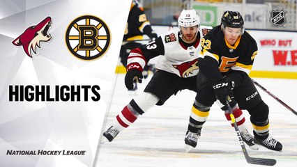 Download Video: NHL Highlights | Coyotes @ Bruins 2/08/20