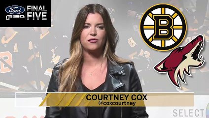 Ford Final Five:  Bruins Hot Streak Continues