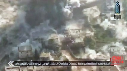 Muhaliflerden bomba yüklü araçla saldırı