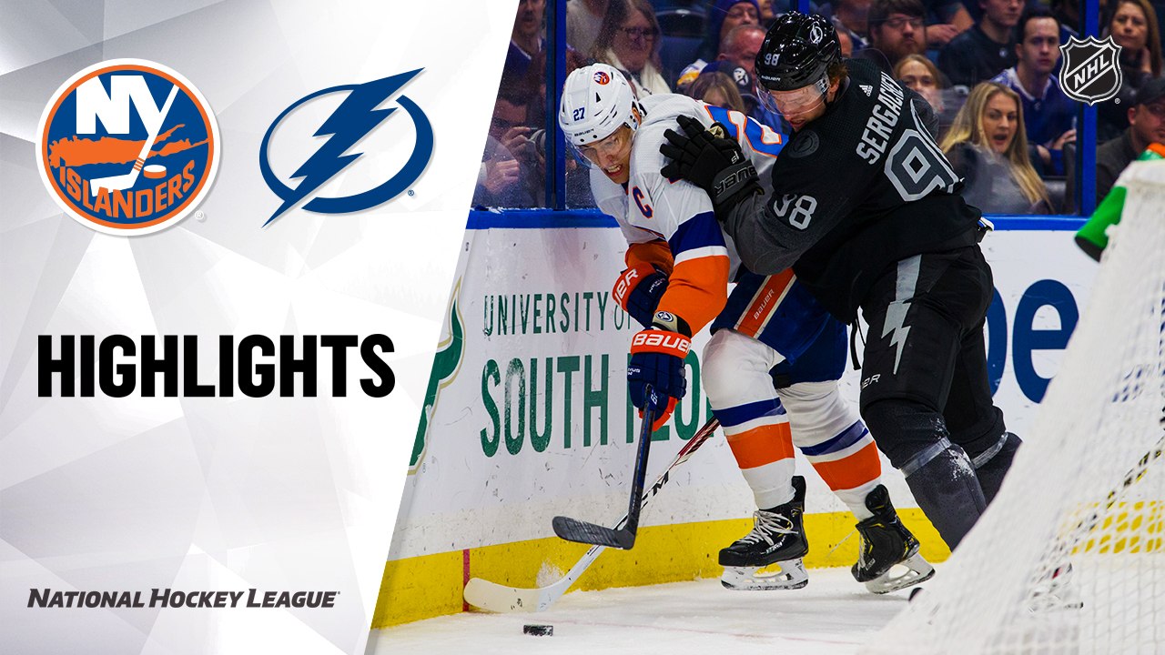 NHL Highlights | Islanders @ Lightning 2/08/20