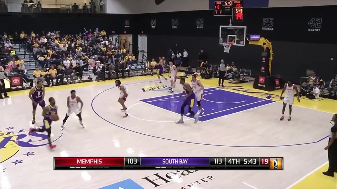 Great assist from Pierre Jackson