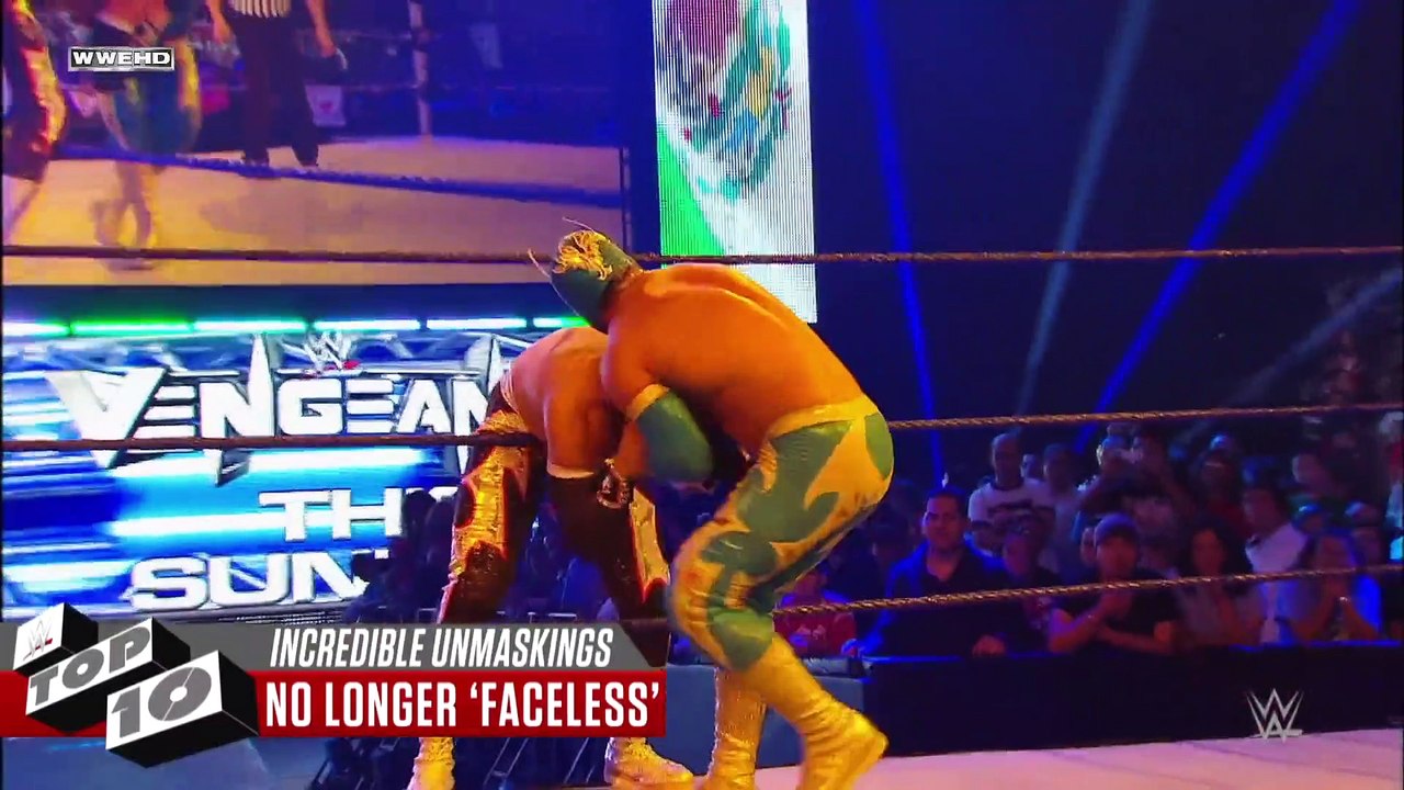 Incredible Unmaskings_ WWE Top 10 ( 1080 X 1080 ) video Dailymotion