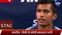 IND vs NZ 2nd ODI: Navdeep Saini regrets untimely dismissal in Auckland | वनइंडिया हिंदी