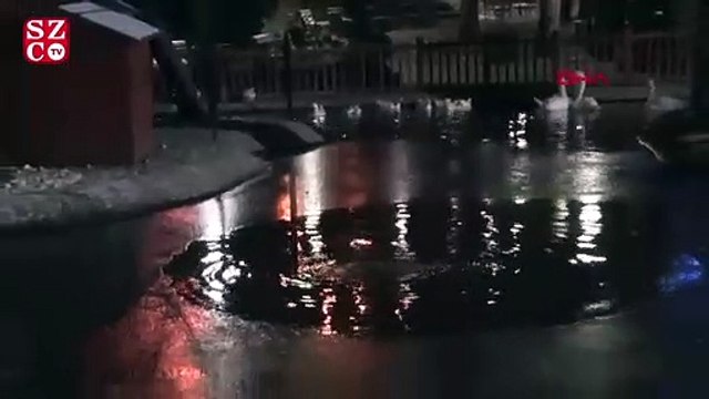 Ankara, eksi 11 derece ile buz tuttu