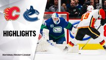 NHL Highlights | Flames @ Canucks 2/08/20
