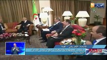 رئيس الجمهورية يتحادث مع رئيس الوزراء الفلسطيني