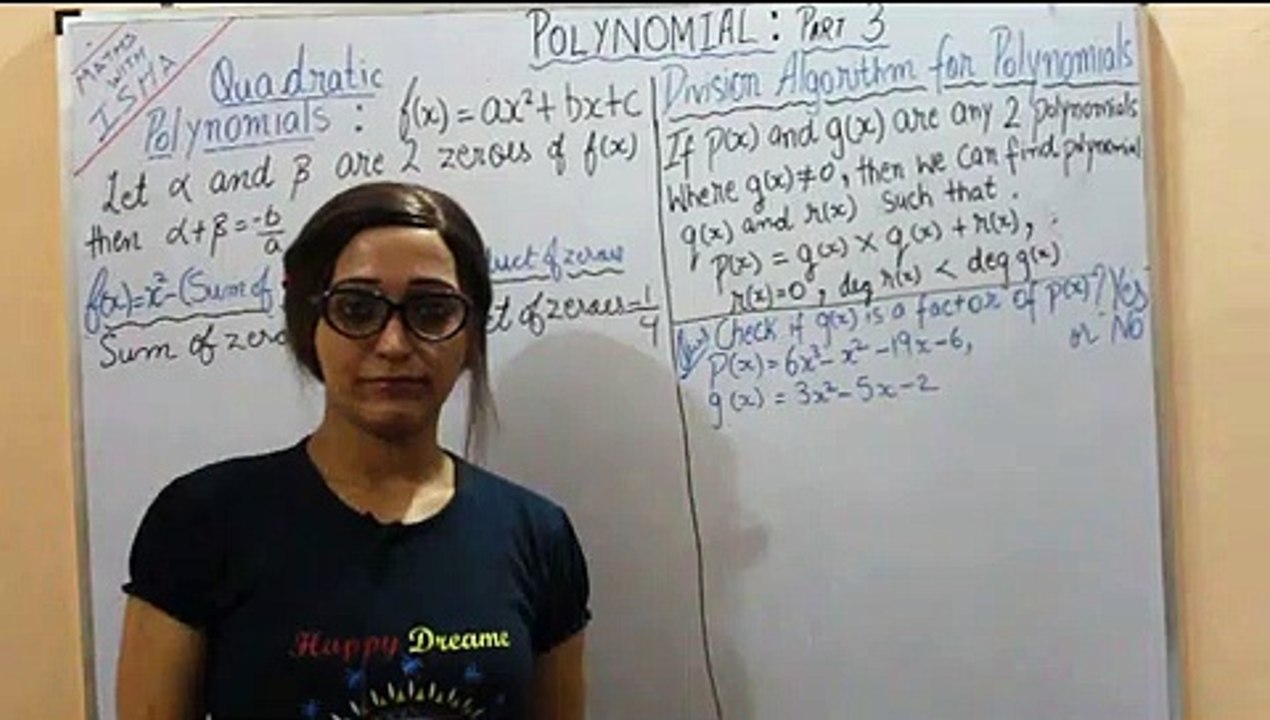 #Class10thMaths  _Polynomial  Polynomial Part 3