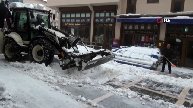 Karla mücadele ekiplerinden araç sürücülerine uyarı