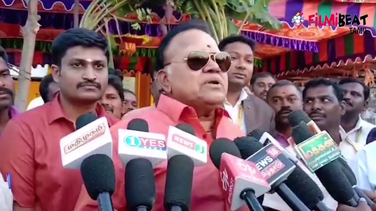 விஜயிடம் அரசியல் செல்லாது | RADHA RAVI CONTROVERSY SPEECH | FILMIBEAT TAMIL