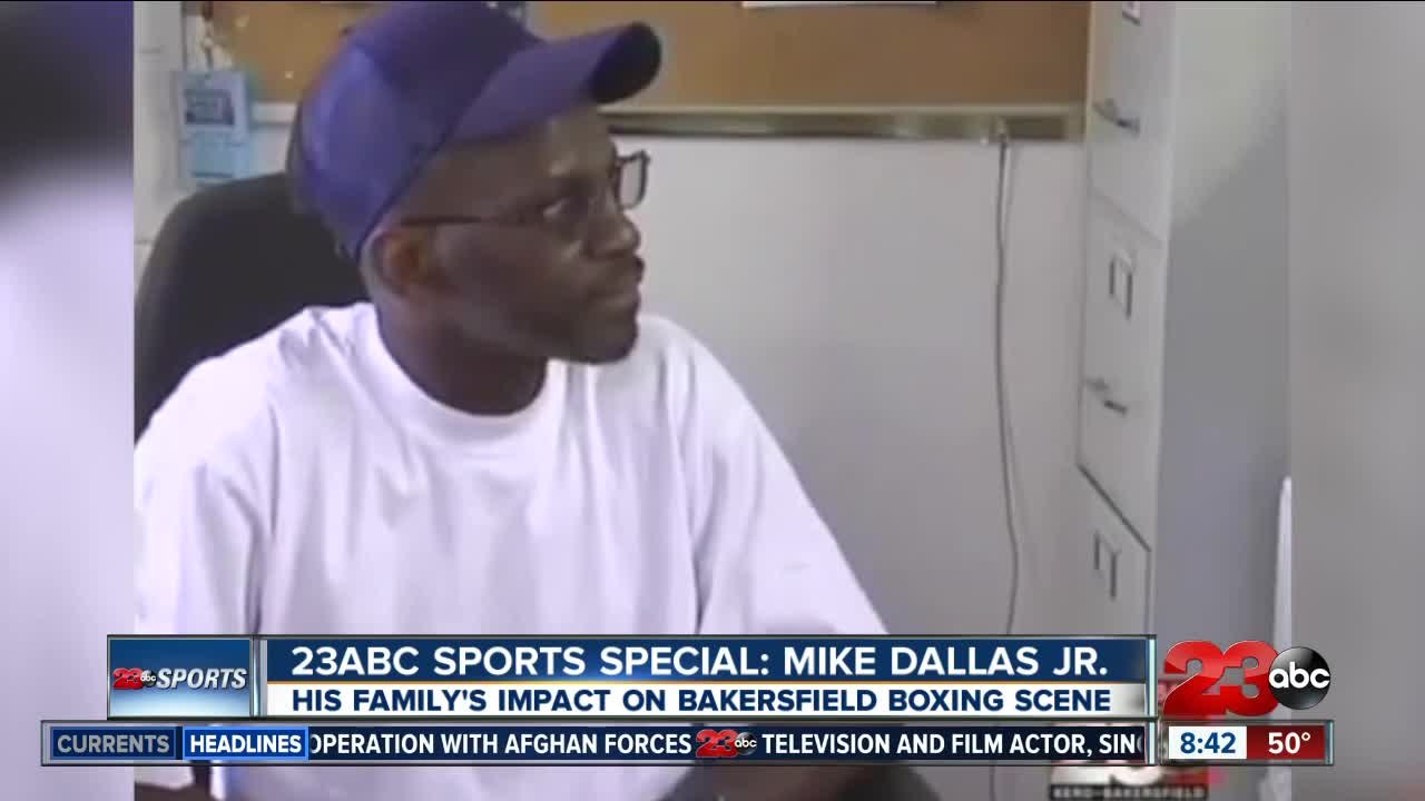 Mike Dallas Jr. and his father's words