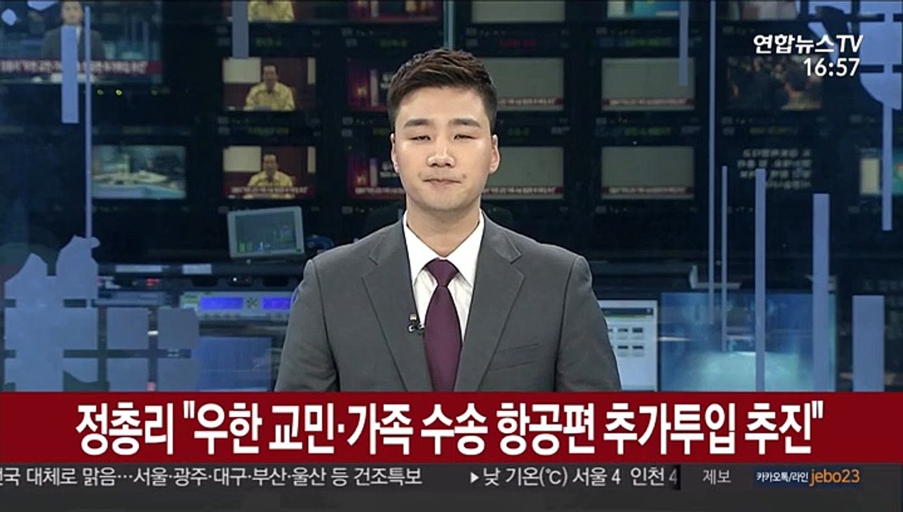 [녹취구성] 정 총리 "우한 교민·가족 수송 추가 항공편 투입 추진"