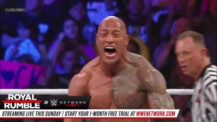 FULL MATCH - CM Punk vs. The Rock – WWE Title Match- Royal Rumble 2013