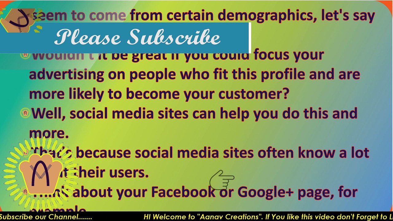 Advertising on social media In Digital Marketing | Social Media advertise Kare |  @Aanav Creations