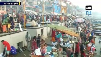 Devotees take holy dip in Ganga on Maghi Purnima