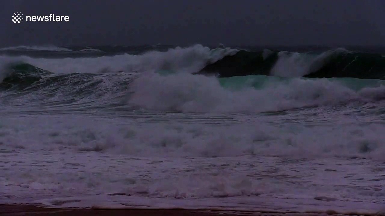 Storm Ciara pounds Cornwall coastline with massive waves