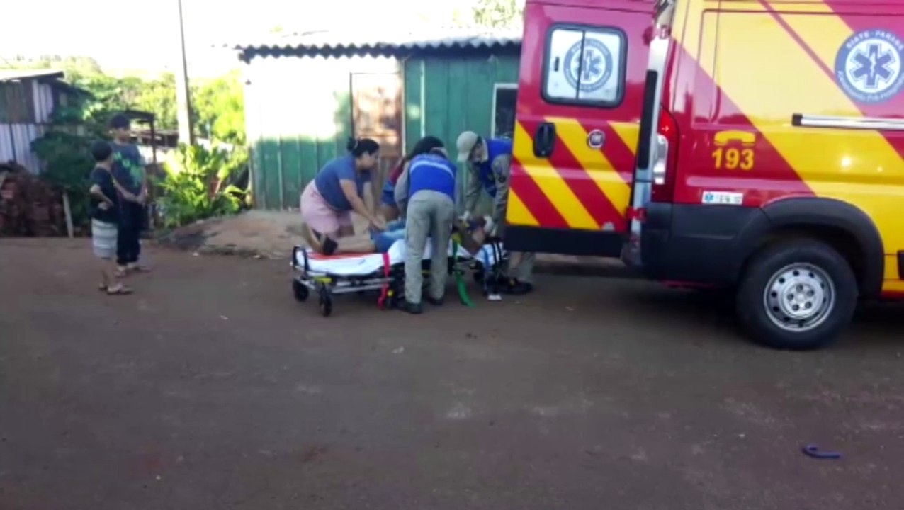 Motociclista tem ferimentos graves em acidente no Melissa