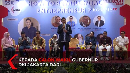 Sandiaga Uno Beri Wejangan Untuk Riza Patria Jika Terpilih Menjadi Wakil Gubernur DKI Jakarta