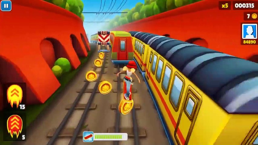 Subway Surfers Jumping Glitch Full Game Play For Children Toys For Kids