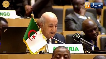 هذا ماقاله تبون حول قضية الصحراء الغربية