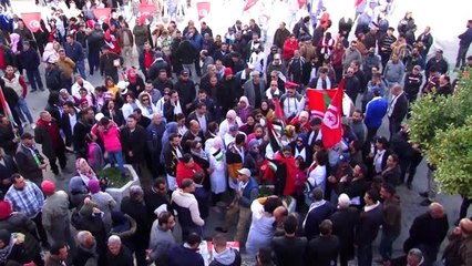 Tunuslulardan Trump'ın sözde barış planına tepki