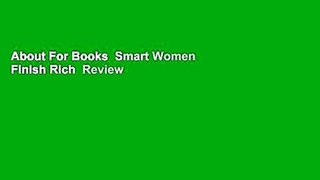 About For Books  Smart Women Finish Rich  Review
