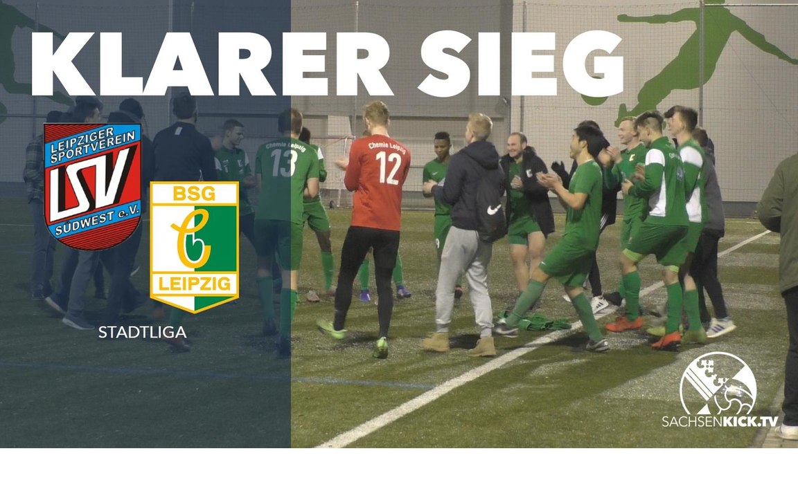 Chemies Zweite beweist sich | Leipziger SV Südwest - BSG Chemie Leipzig II (Stadtliga)