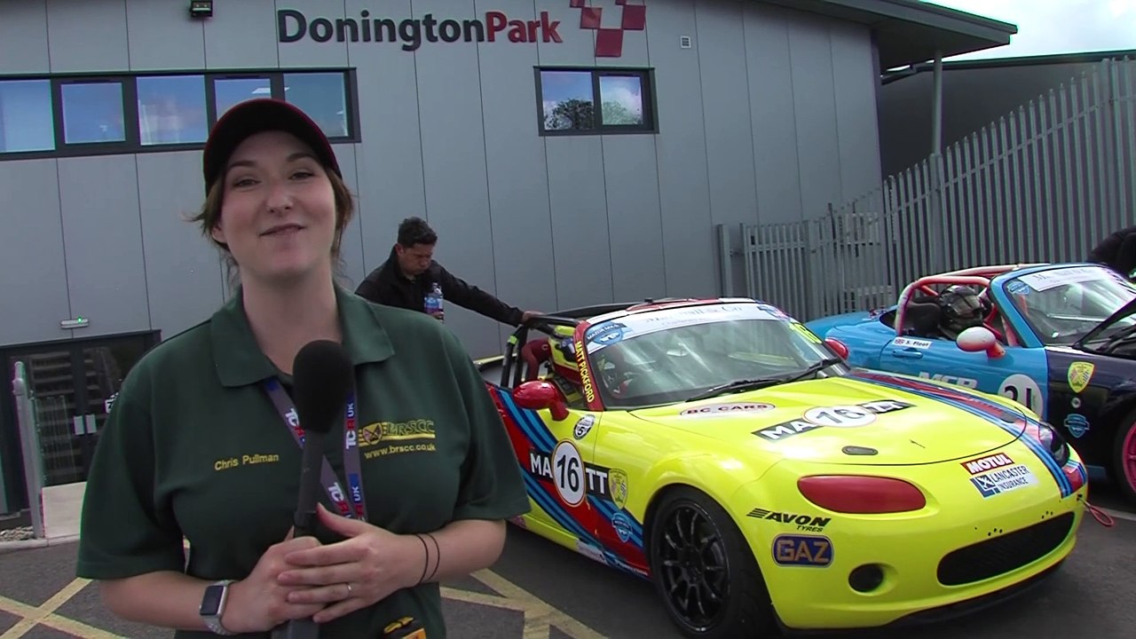 BRSCC Mazda mx5 Super Cup 2019 RD 6 Donington I...