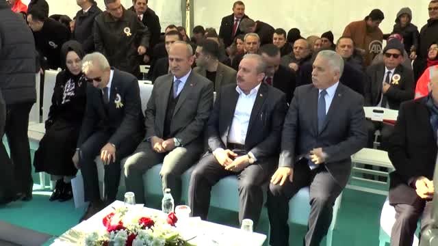 TBMM Başkanı Şentop ve Bakan Turhan yol açılışına katıldı